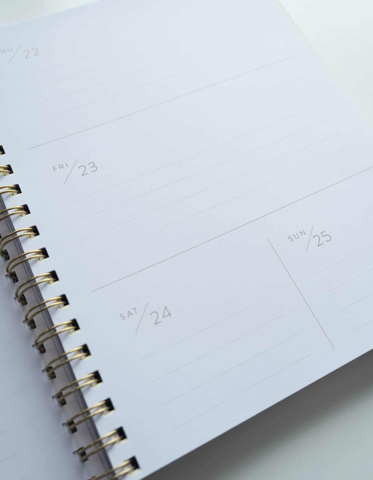 2026 Fullsize Softcover Planner, Primary Blooms