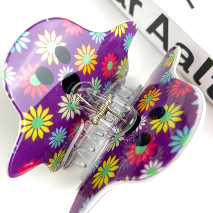 Halloween Cute flower ghost hair claw clip
