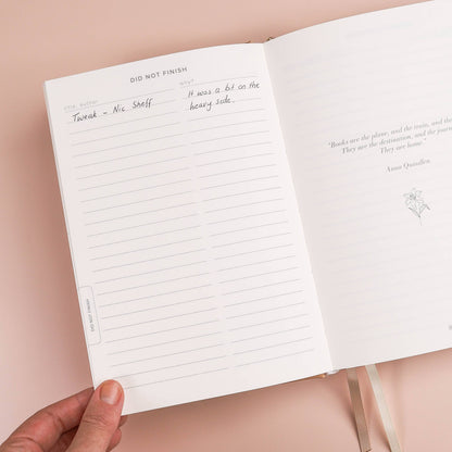Reading Journal (Avid Reader)