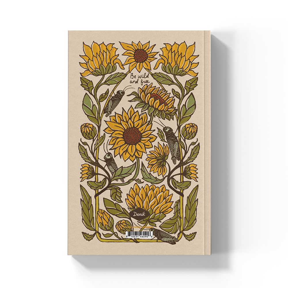Sunflower Soft Touch Classic Layflat Notebook LFC2685L