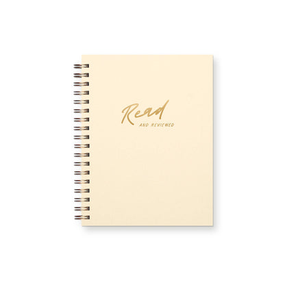 Read and Reviewed Book Log Journal