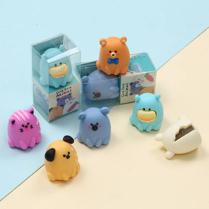 33319 ROUND ANIMALS PENCIL SHARPENER-24