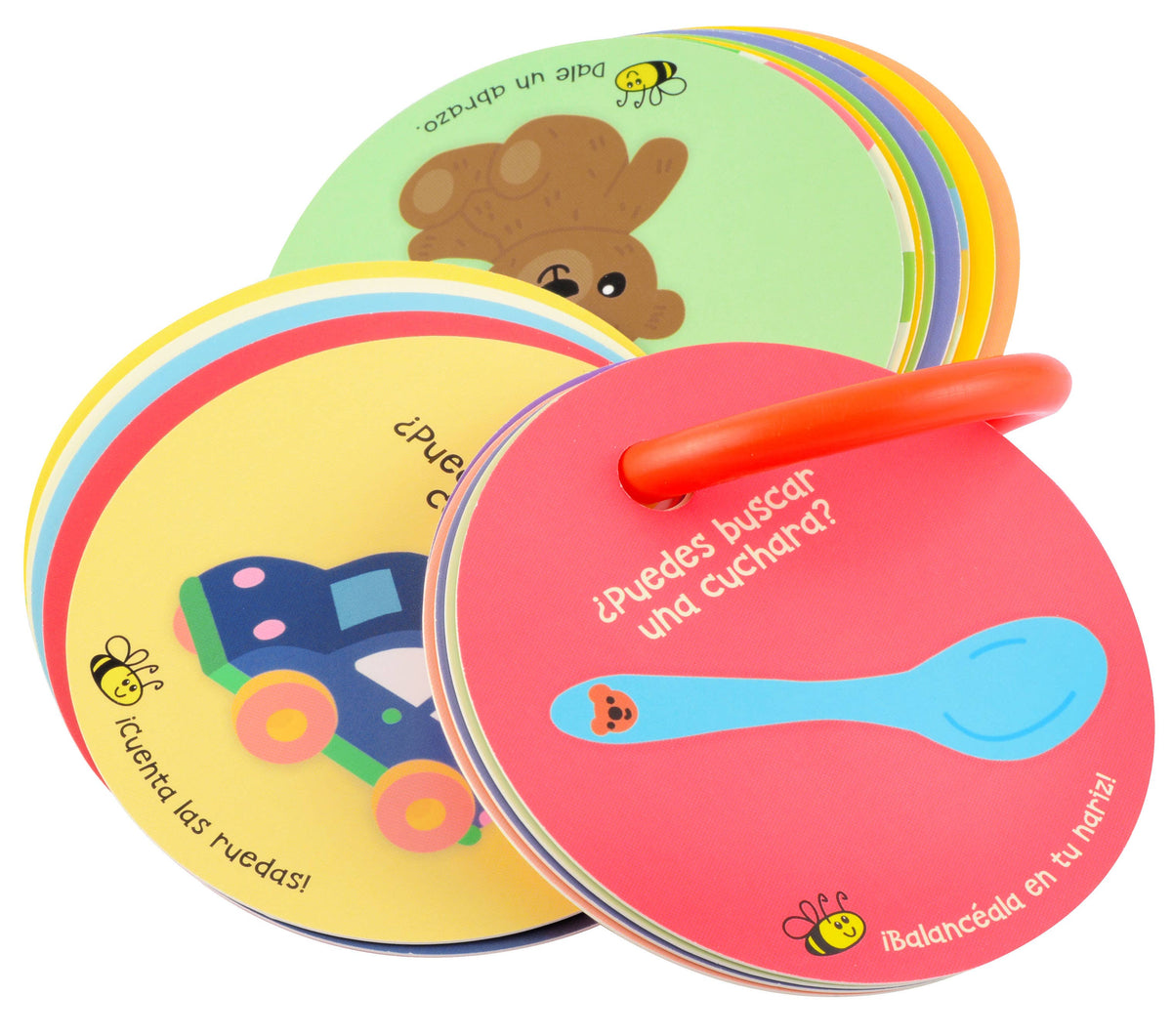 Toddler Scavenger Hunt Cards at Home - Spanish Edition