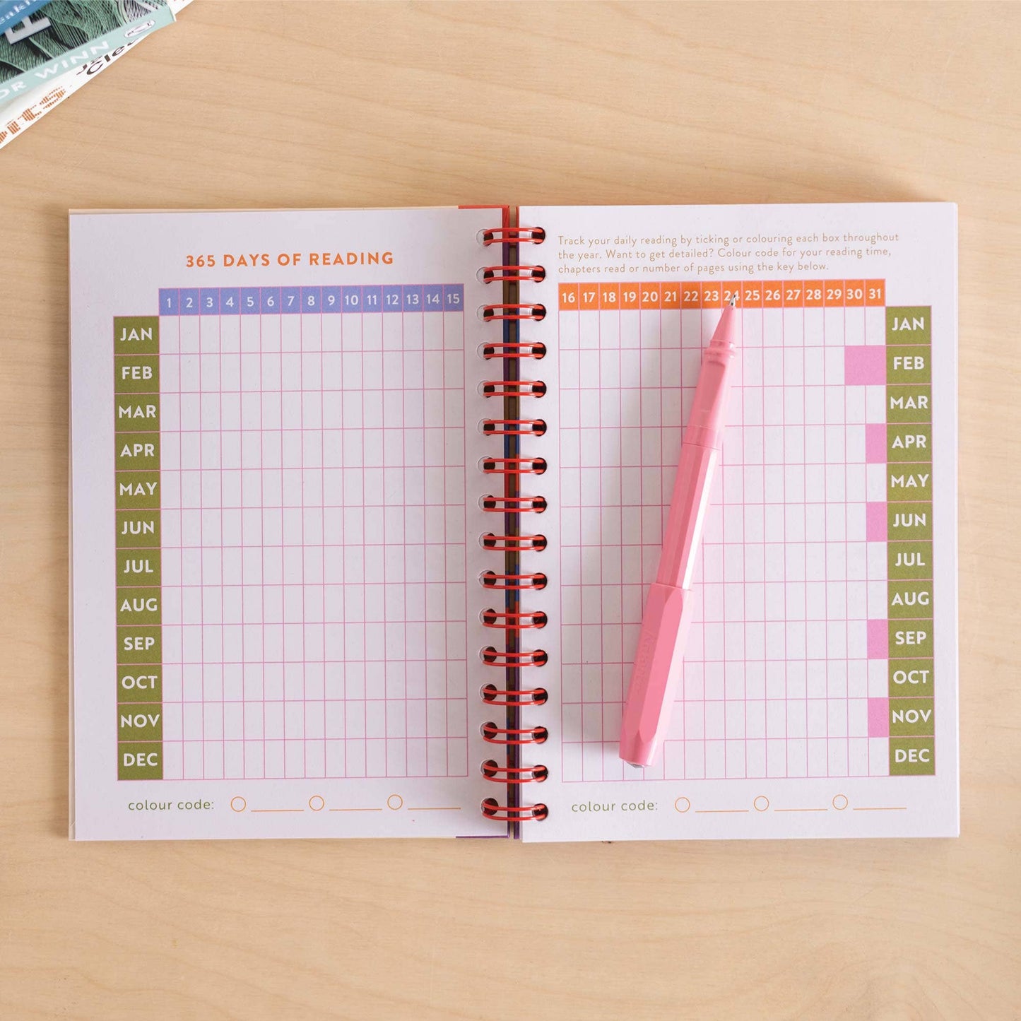 Reading Journal A5 | Book Vibe | Hardcover