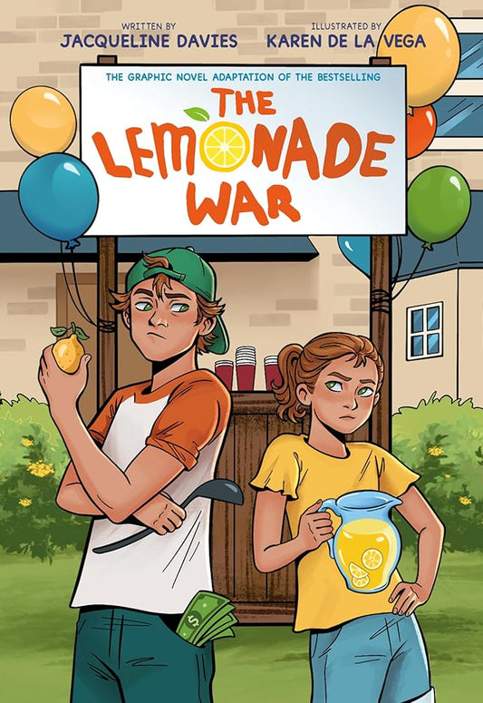 The Lemonade War Graphic Novel cover image