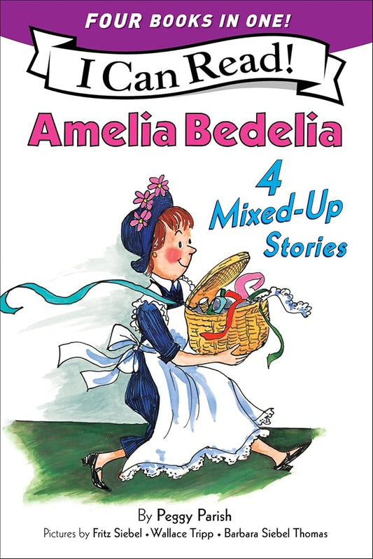 Amelia Bedelia 4 Mixed-Up Stories: A 4-in-1 Level 2 I Can Read Collection (I Can Read Level 2) cover image