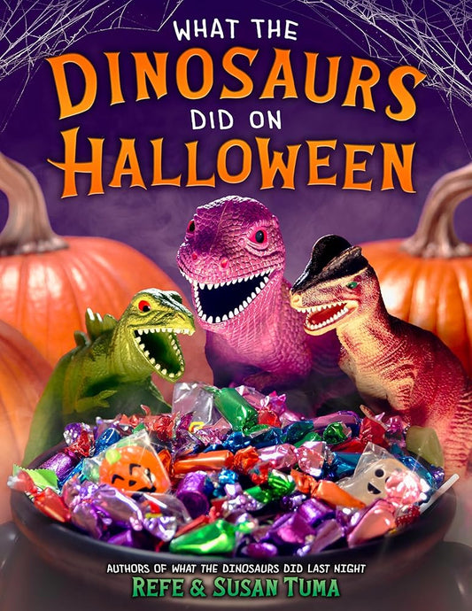 What the Dinosaurs Did on Halloween cover image