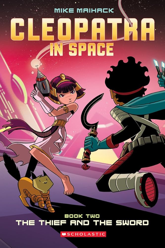 The Thief and the Sword: A Graphic Novel (Cleopatra in Space #2) (2) cover image
