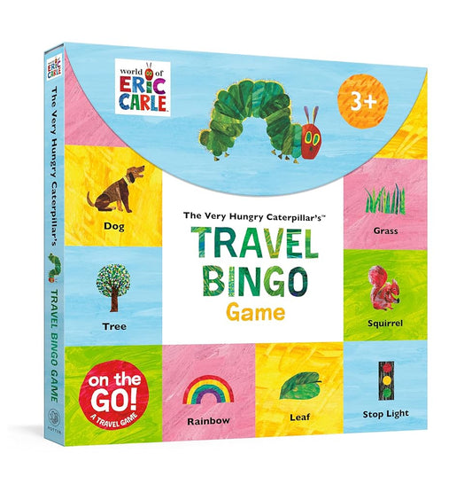 The Very Hungry Caterpillar's Travel Bingo Game: A Seek-and-Go Activity for Kids on the Go! cover image