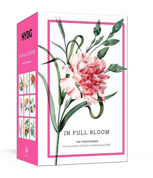 New York Botanical Garden: In Full Bloom Postcards: 100 Postcards from the Archives of the New York Botanical Garden cover image