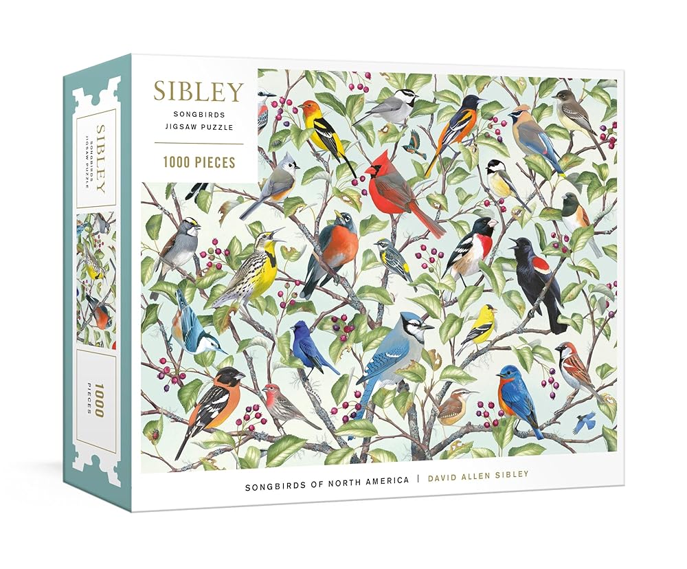 Sibley Songbirds Jigsaw Puzzle: 1000 Pieces cover image