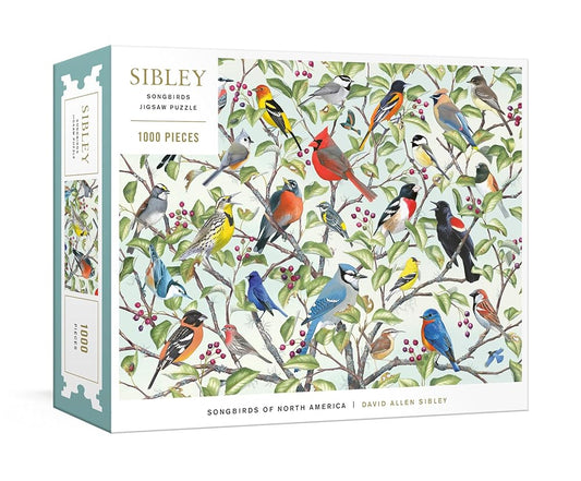 Sibley Songbirds Jigsaw Puzzle: 1000 Pieces cover image