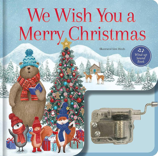 We Wish You a Merry Christmas: Wind-Up Music Box Book cover image