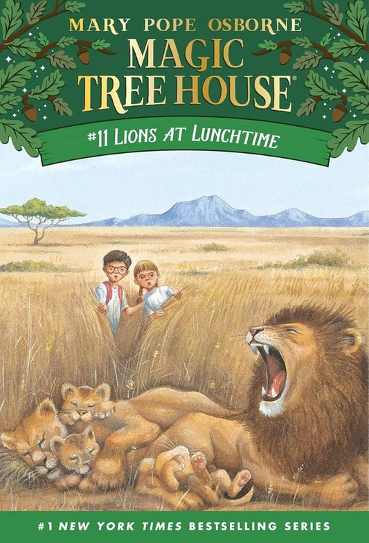 Lions at Lunchtime (Magic Tree House, No. 11) cover image