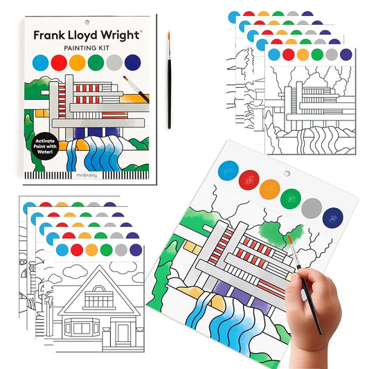 Frank Lloyd Wright Painting Kit cover image