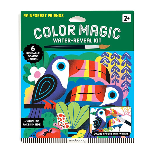 Rainforest Friends Color Magic Water-Reveal Kit cover image