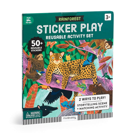 Rainforest Sticker Play Reusable Activity Set cover image