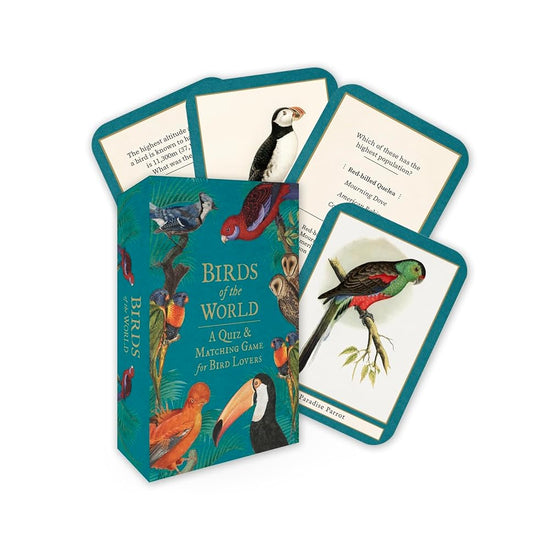 Birds of the World: A Matching and trivia game for bird lovers cover image