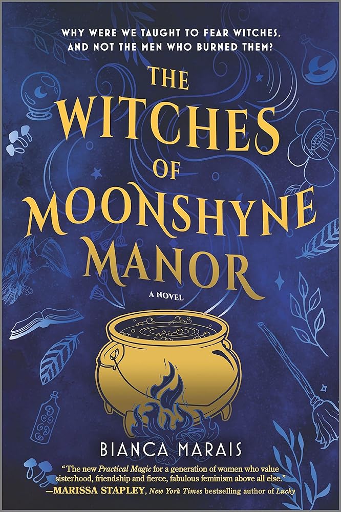 The Witches of Moonshyne Manor: A Halloween novel cover image