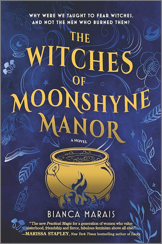 The Witches of Moonshyne Manor: A Halloween novel cover image