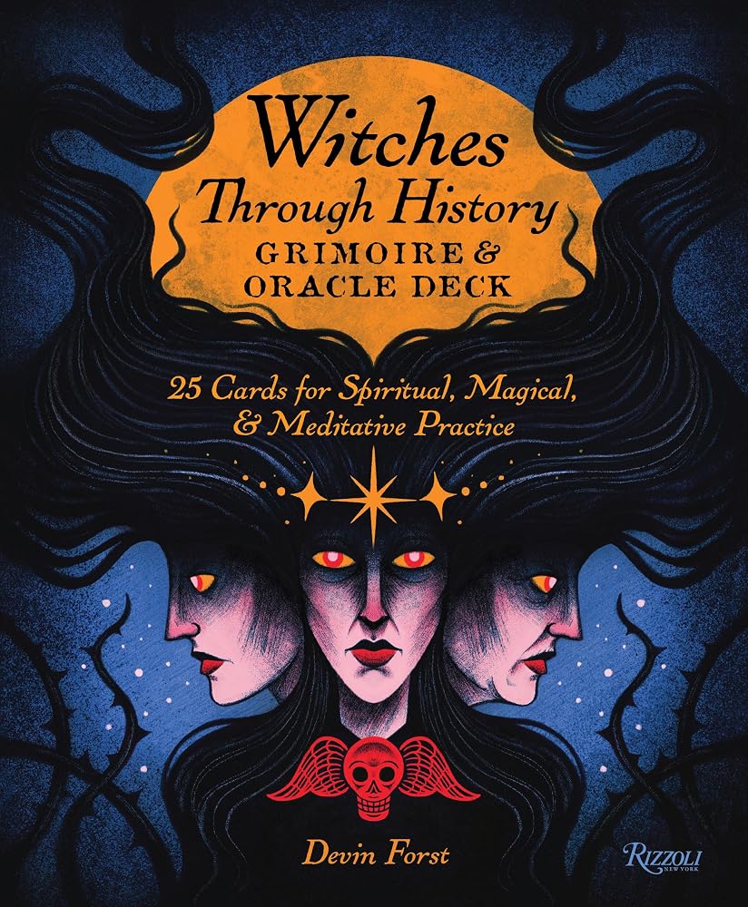 Witches Through History: Grimoire and Oracle Deck: 25 Cards for Spiritual, Magical & Meditative Practice cover image