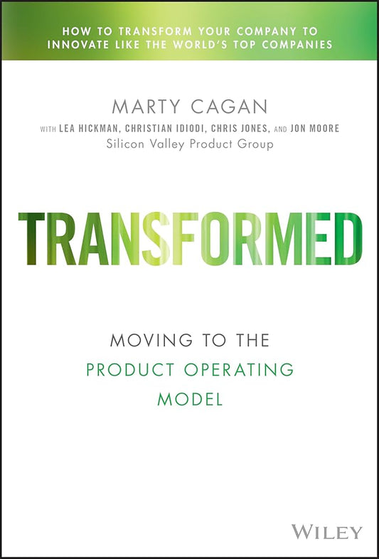 Transformed: Moving to the Product Operating Model cover image