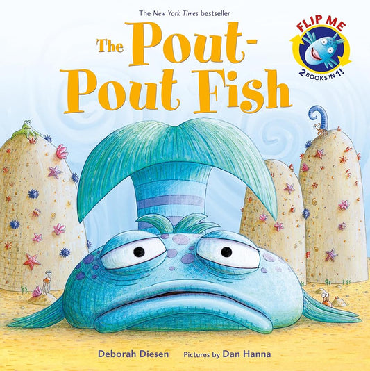 The Pout-Pout Fish / The Worry-Worry Whale and the Classroom Jitters Bindup Flip Book (A Pout-Pout Fish Adventure) cover image