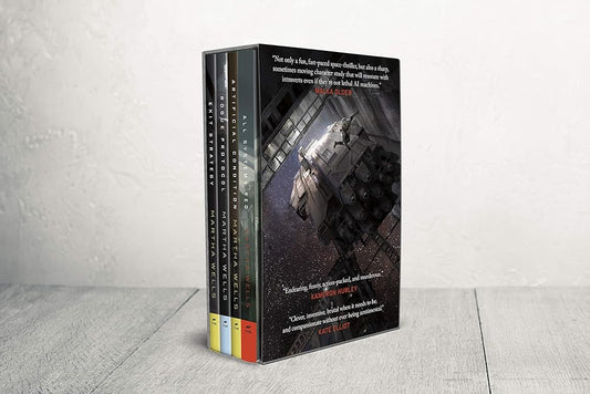 The Murderbot Diaries: All Systems Red, Artificial Condition, Rogue Protocol, Exit Strategy cover image