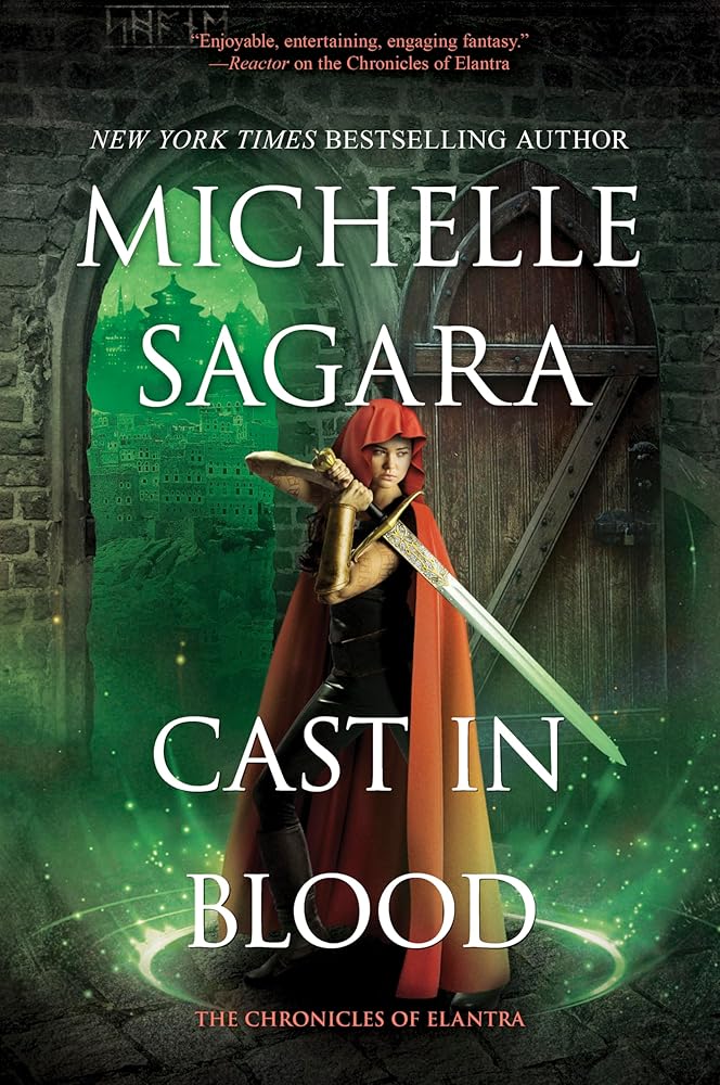Cast in Blood: A Chronicles of Elantra Novel cover image