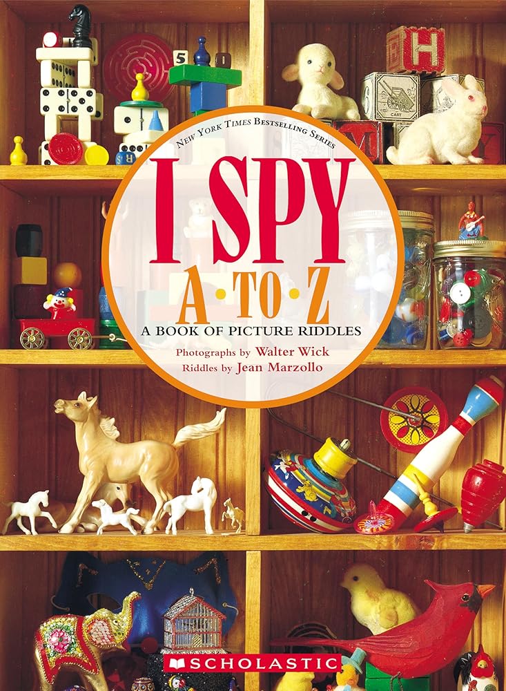 I Spy A to Z: A Book of Picture Riddles cover image