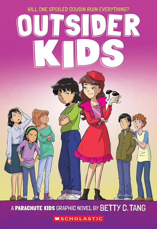 Outsider Kids: A Parachute Kids Graphic Novel (Parachute Kids #2) cover image