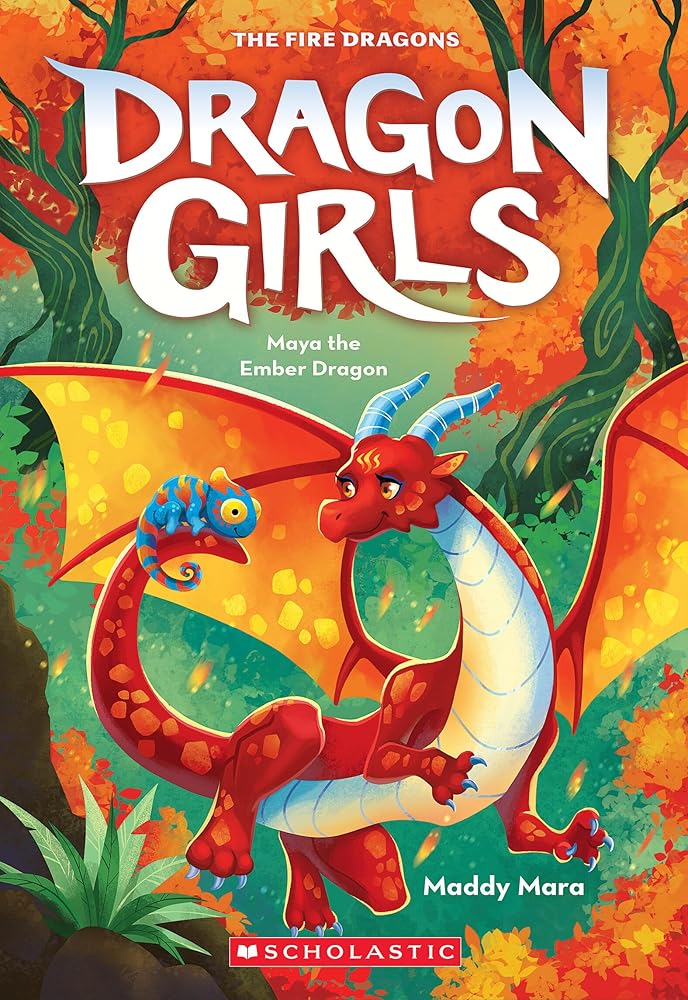 Maya the Ember Dragon (Dragon Girls #18) cover image