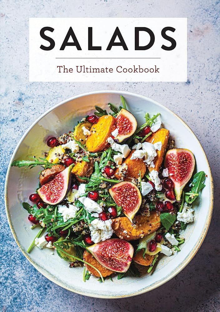 Salads: The Ultimate Cookbook cover image