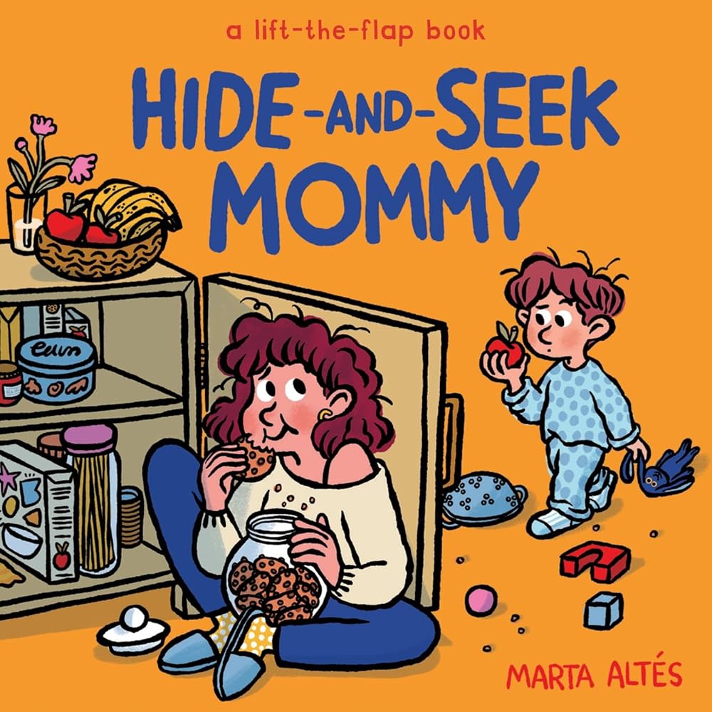 Hide-and-Seek Mommy: A Lift-the-Flap Book (A Hide-and-Seek Board Book) cover image