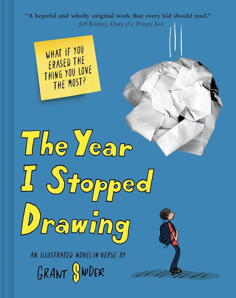 The Year I Stopped Drawing: An Illustrated Novel-in-Verse cover image