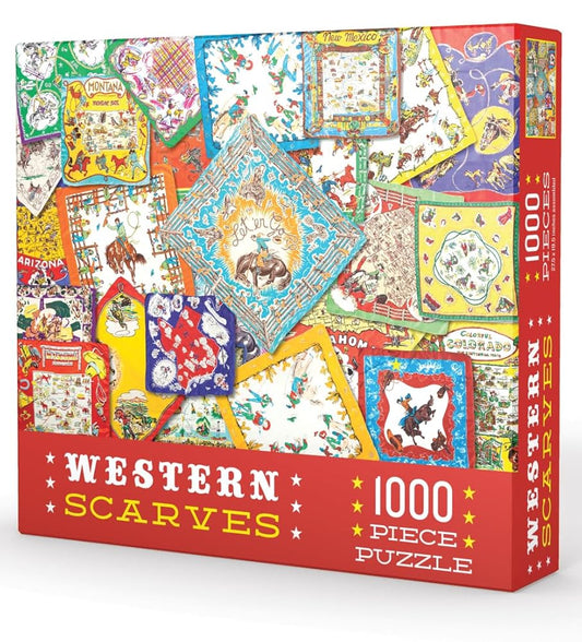Western Scarves 1000 Piece Puzzle cover image