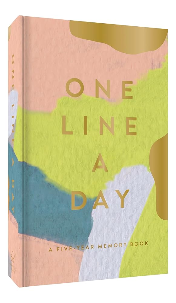 Modern One Line a Day: A Five-Year Memory Book cover image