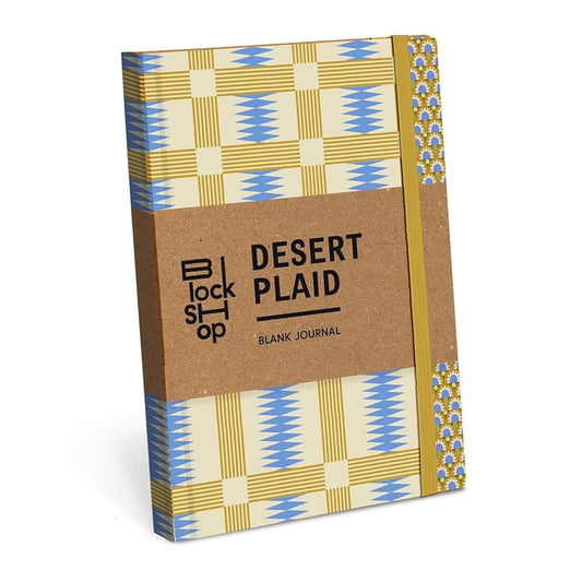 From the Block Shop Studio: Desert Plaid Journal (Block Shop Gift Collection) cover image