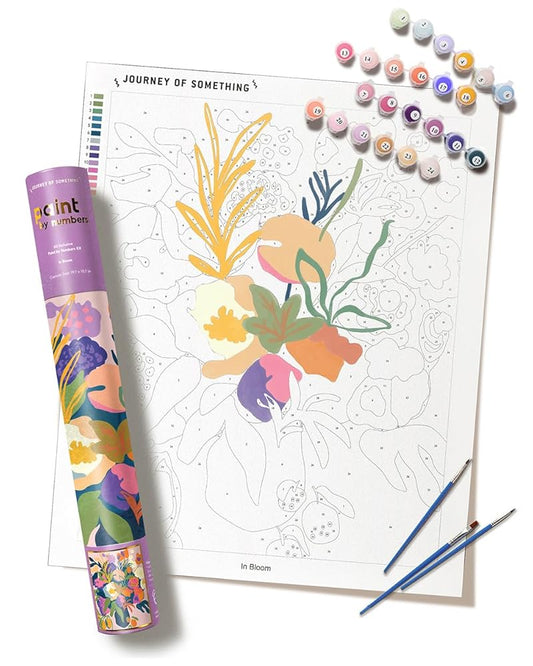 In Bloom Paint by Numbers Kit & Canvas - DIY Adult Craft Kit - Artist Designed cover image