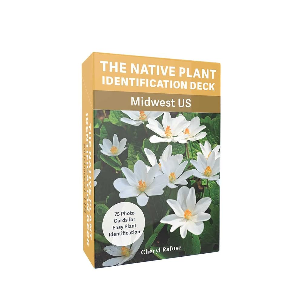 The Native Plant Identification Deck: Midwest US: 75 Photo Cards for Easy Plant Identification cover image
