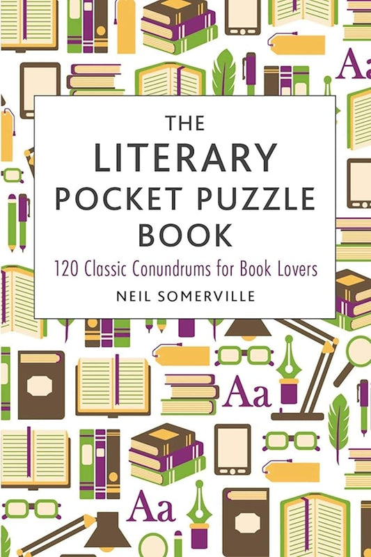 The Literary Pocket Puzzle Book: 120 Classic Conundrums for Book Lovers cover image