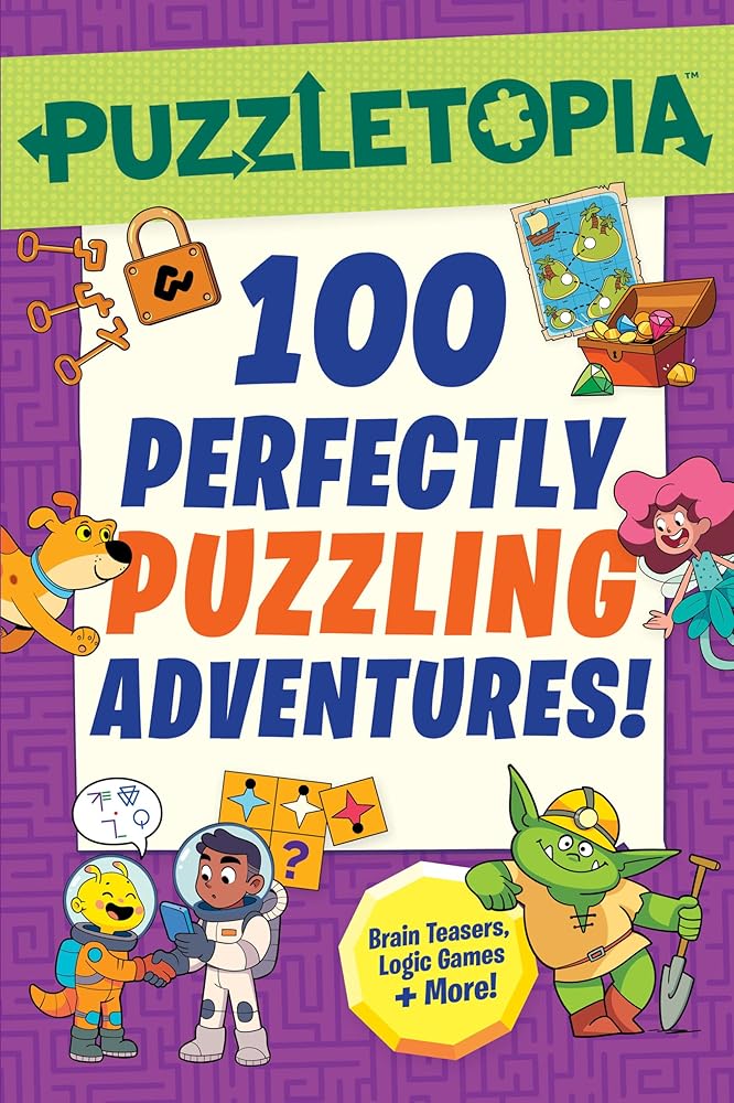 Puzzletopia: 100 Perfectly Puzzling Adventures! cover image