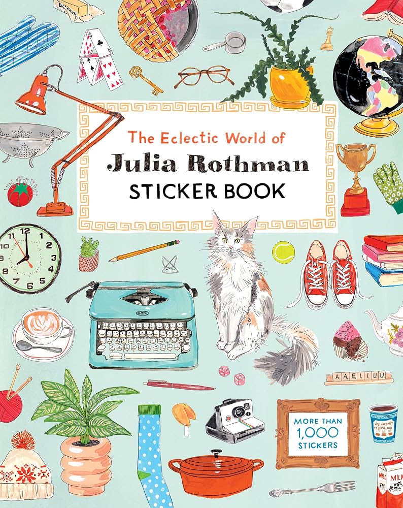 The Eclectic World of Julia Rothman Sticker Book cover image
