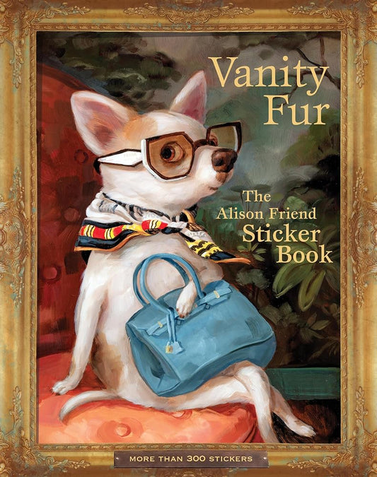 Vanity Fur: The Alison Friend Sticker Book cover image