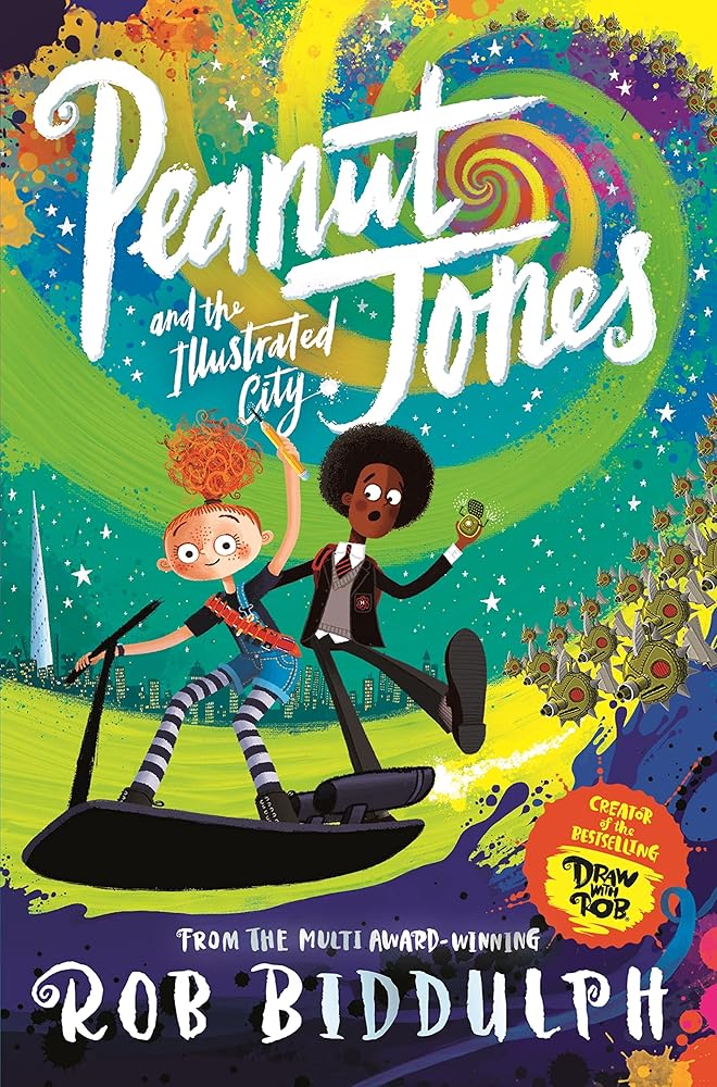 Peanut Jones and the Illustrated City: from the creator of Draw with Rob cover image