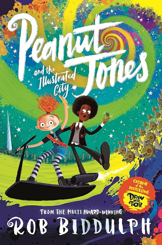Peanut Jones and the Illustrated City: from the creator of Draw with Rob cover image