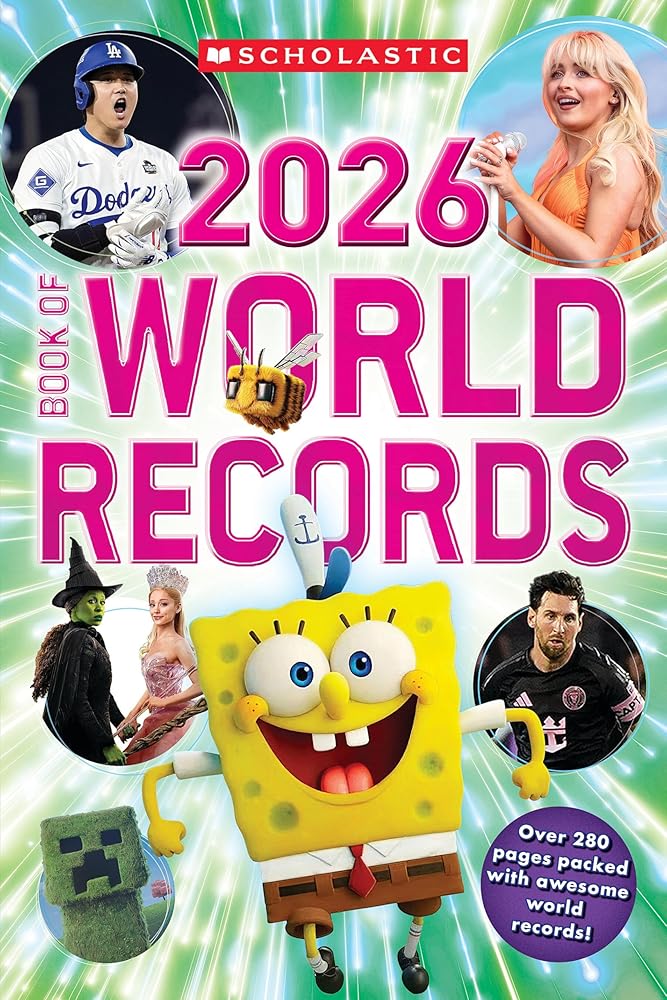 Scholastic Book of World Records 2026 cover image