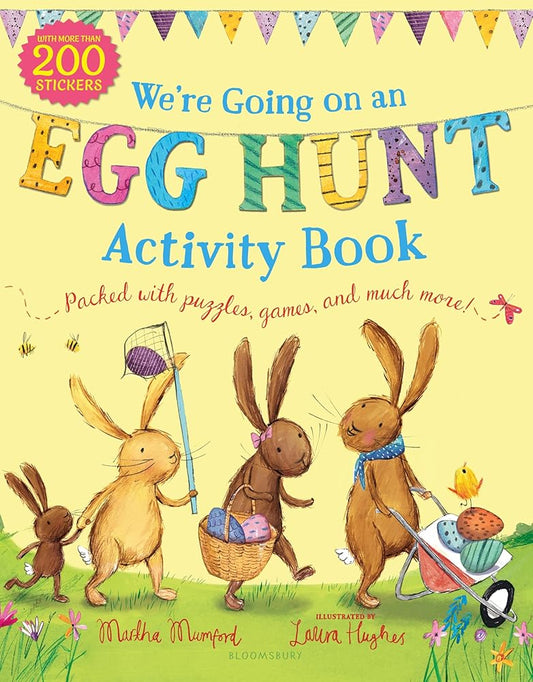 We're Going on an Egg Hunt Activity Book (The Bunny Adventures) cover image