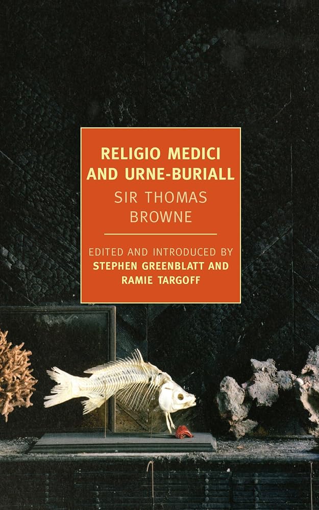 Religio Medici and Urne-Buriall (New York Review Books Classics) cover image
