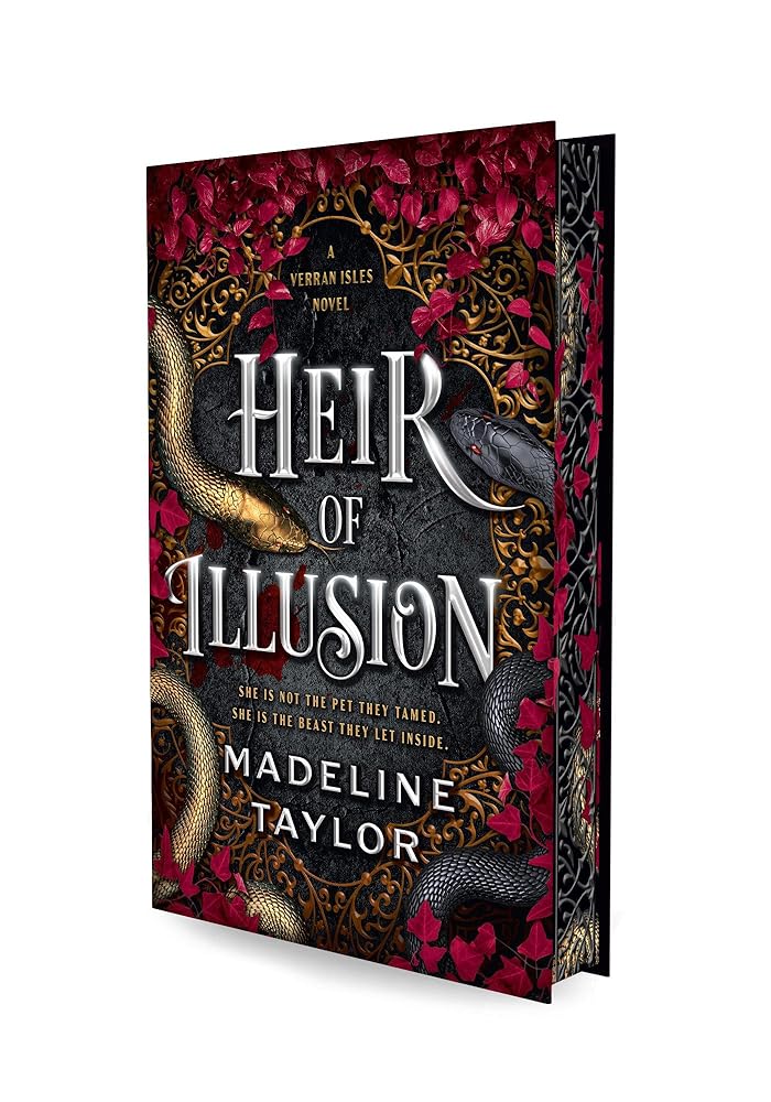Heir of Illusion: A fast-paced fantasy romance with gods and fae (The Verran Isles Series Book 1) cover image